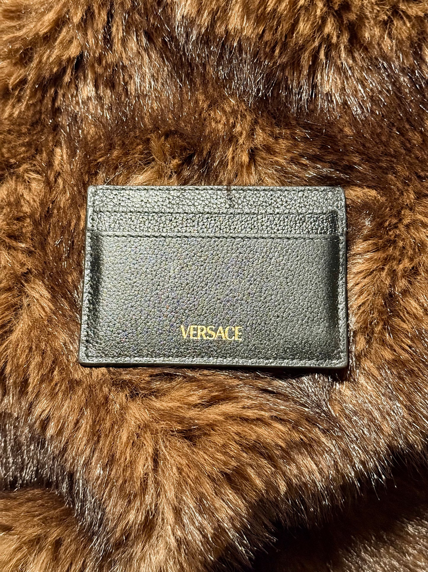 La Medusa Leather Card Holder