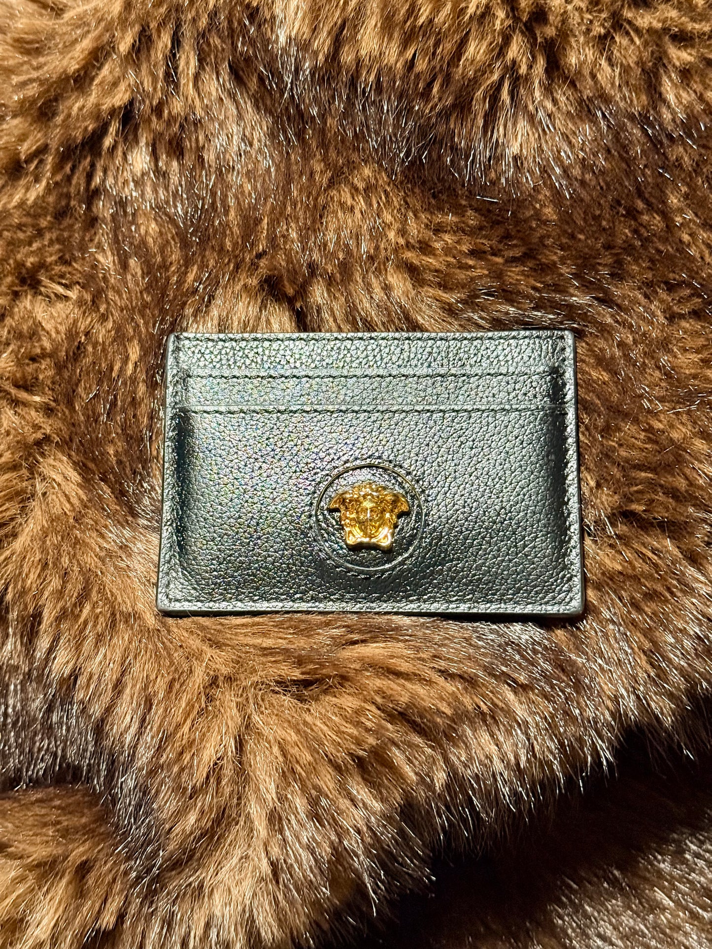 La Medusa Leather Card Holder