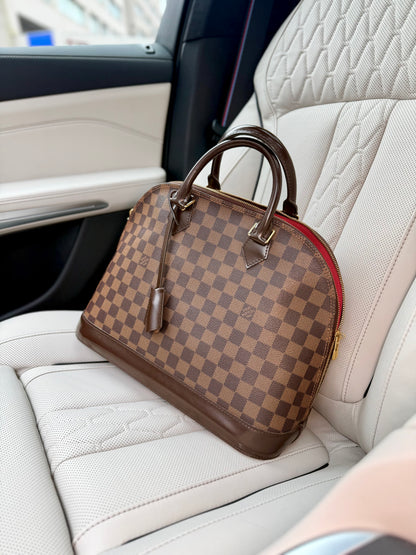 Louis Vuitton Alma MM Damier Ebene Canvas