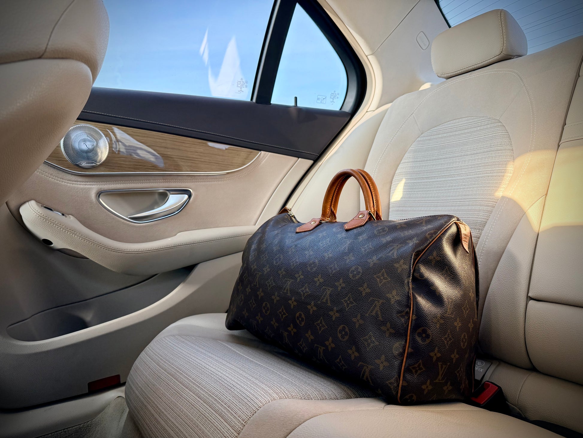 Nika Privé — Louis Vuitton Speedy 40 in Monogram Canvas, classic large travel bag